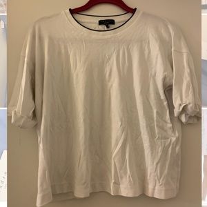 Rag & Bone Black Piping T Shirt